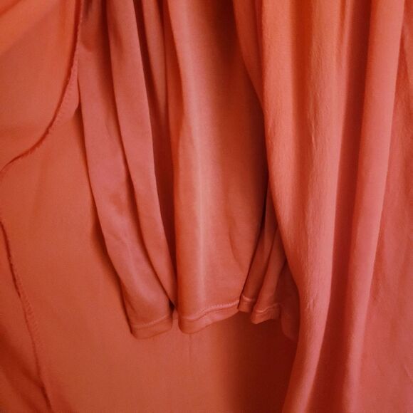 ASTR Red Ruffle Cold Shoulder Dress - Picture 7 of 9